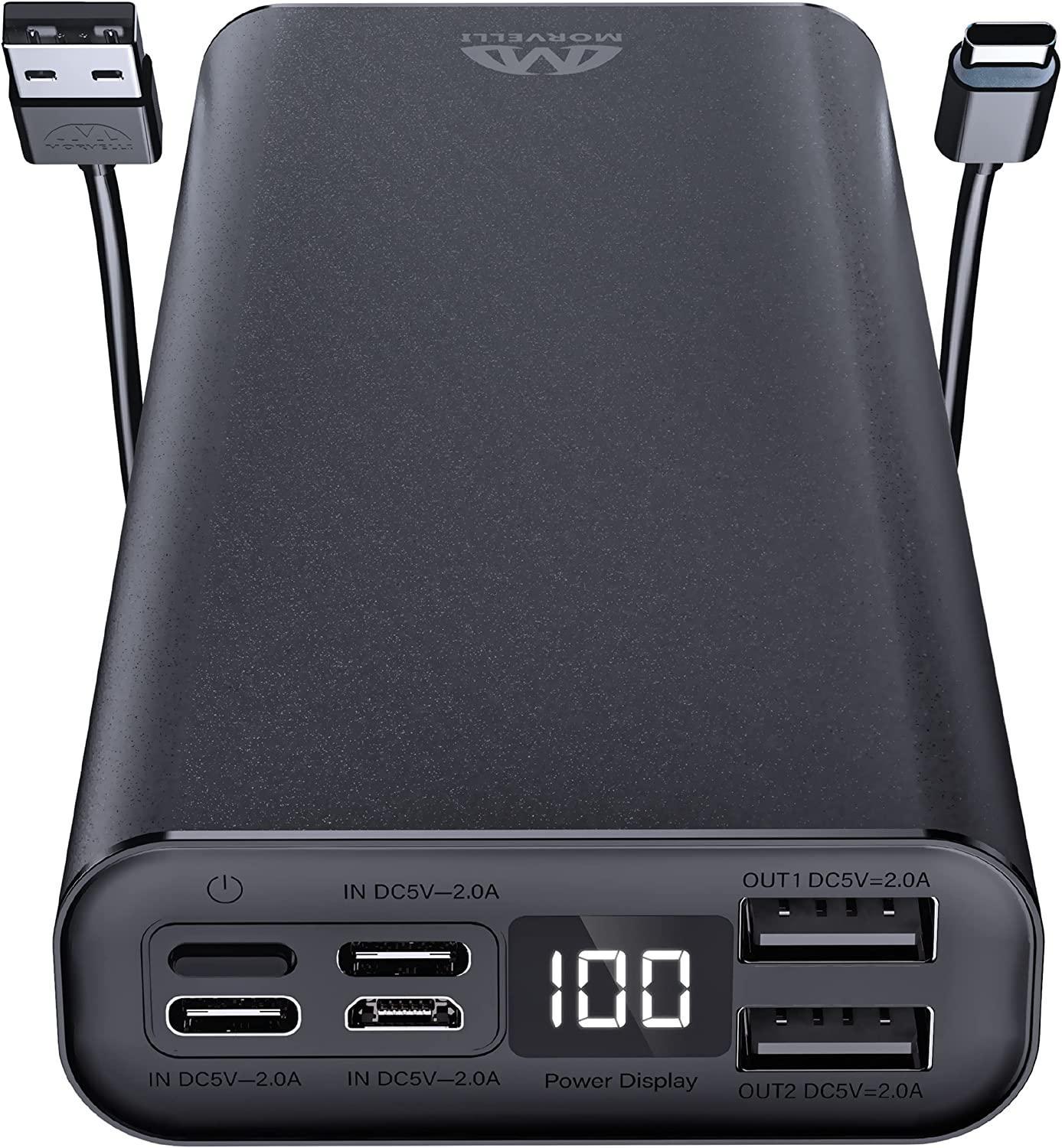 Cargador portátil de 20 000 mAh con capacidad real y Smart IQ