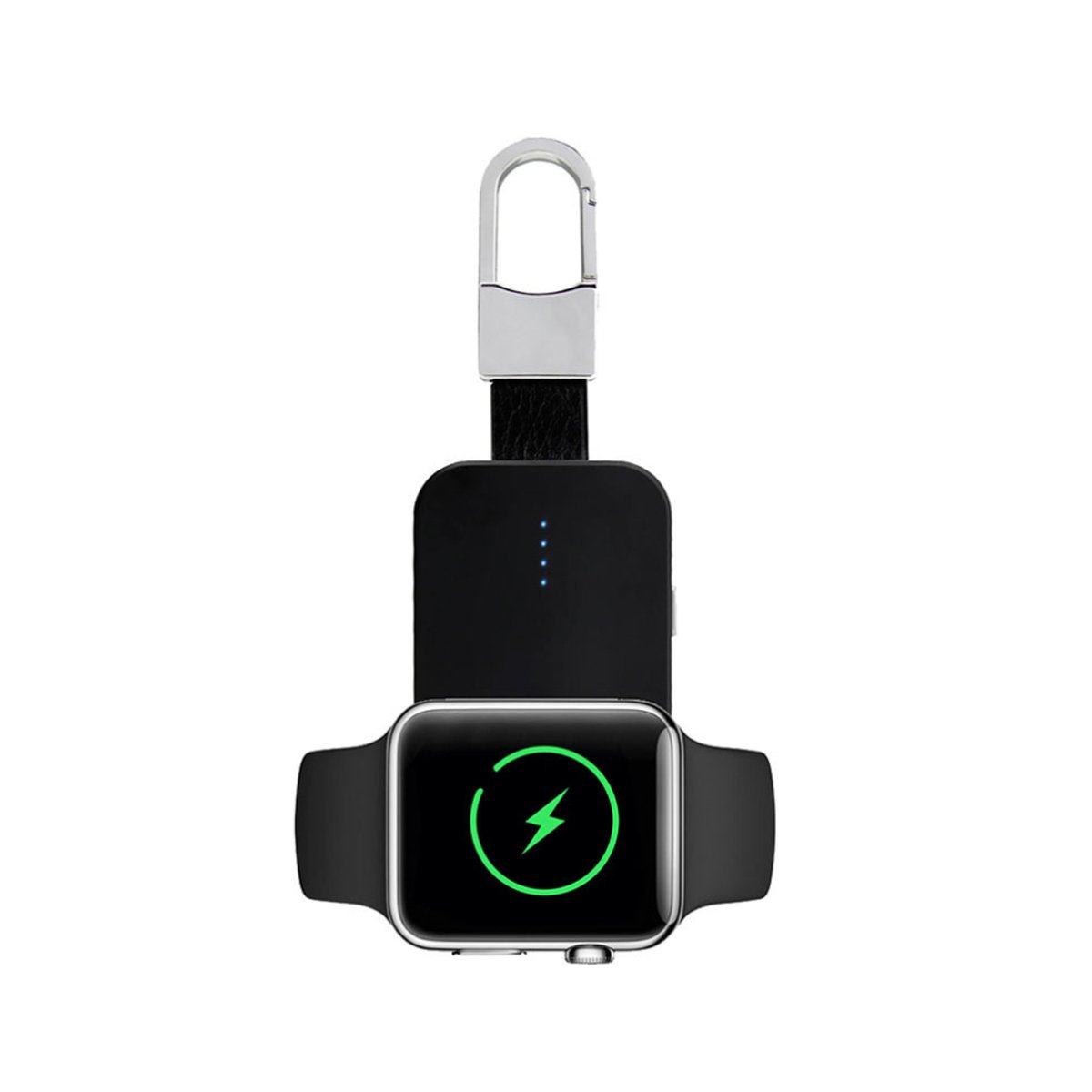 Cargador inalámbrico para Apple Watch con llavero