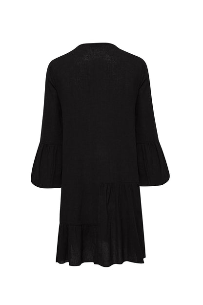 VESTIDO MINI GAIA - NEGRO