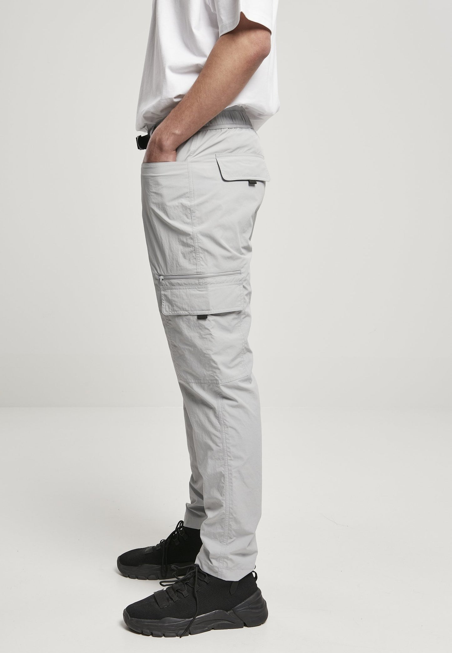 Pantalones cargo de nailon ajustables