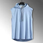 Male Sleeveless T-shirts Hooded