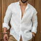 Men's Casual Linen Shirt