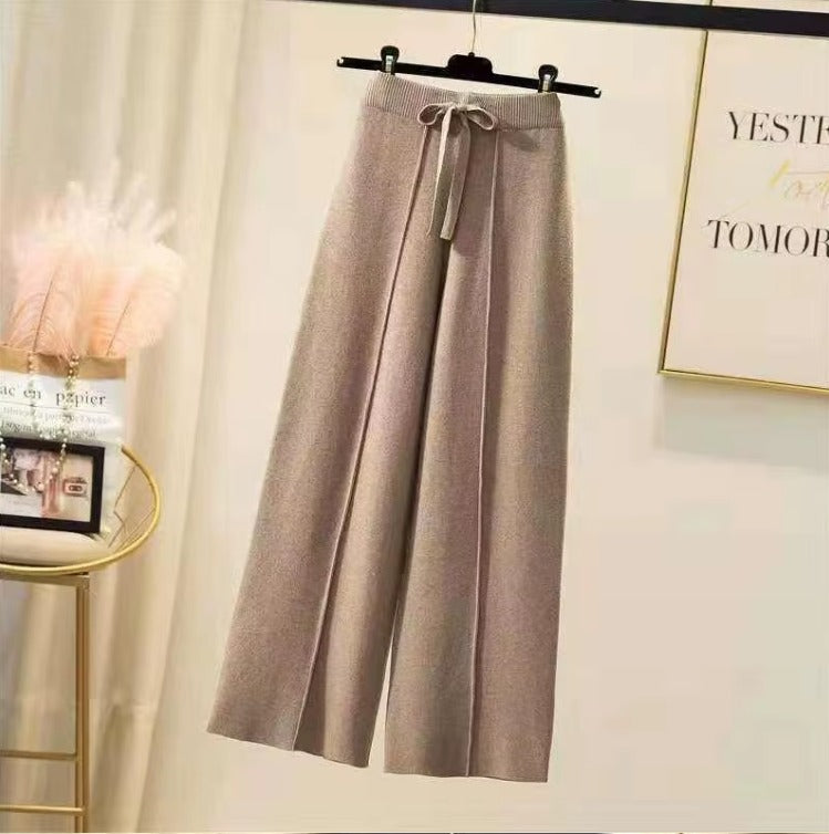 Knitted pants women