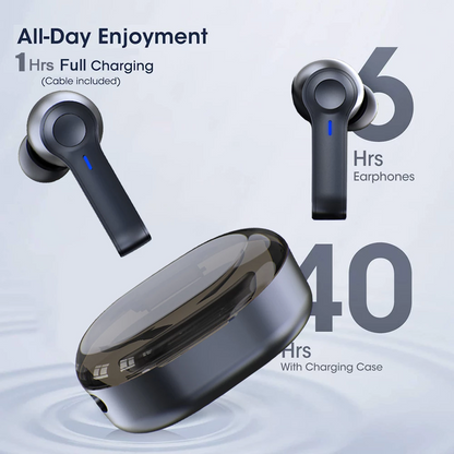 LED Display Wireless Earbuds TWS 5.0 Bluetooth Earphone