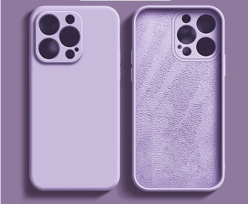 Funda blanda de silicona líquida para teléfono iPhone 14