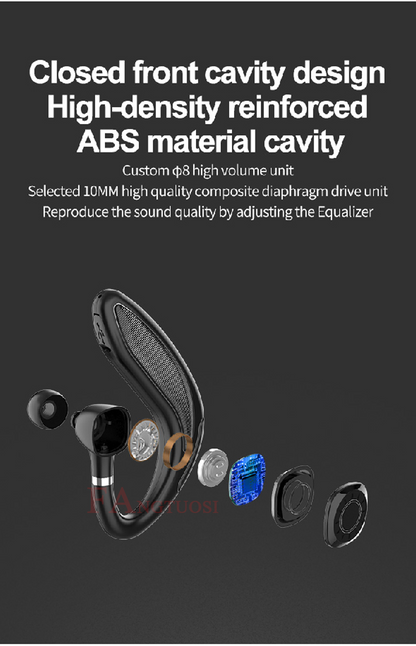 Long Standby Handsfree Wireless Bluetooth 5.0 Headset