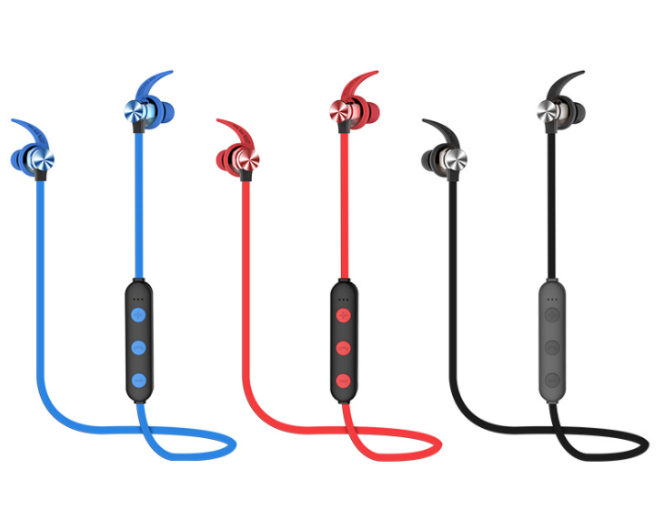 Auriculares deportivos Bluetooth con soporte para tarjeta TF