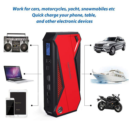 800A 18000mAh Portable Battery Booster Car Power Bank