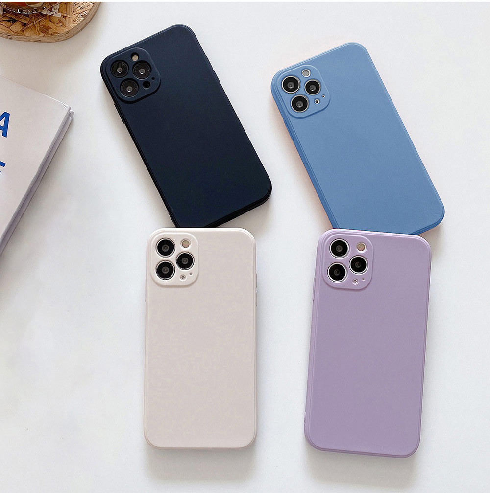 Funda blanda de silicona líquida para teléfono iPhone 14