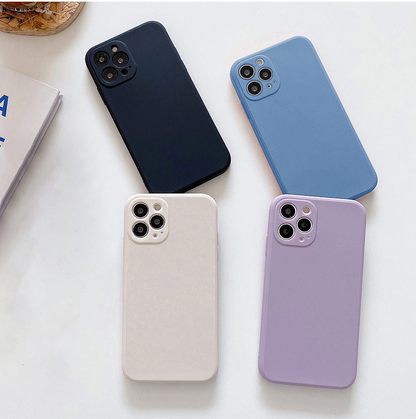 Funda blanda de silicona líquida para teléfono iPhone 14