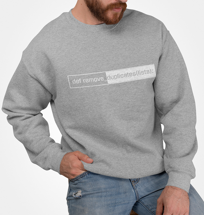 Mens Python Coding Logo Sweatshirt